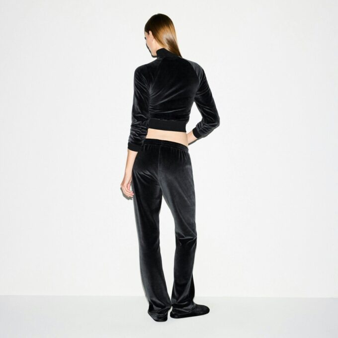 VELOUR SLIM PANT