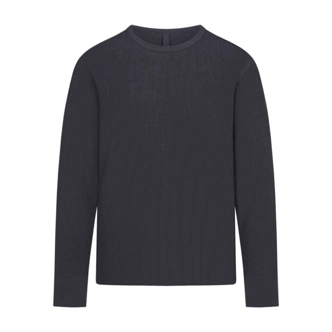 WAFFLE MENS CLASSIC LONG SLEEVE T-SHIRT