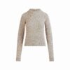 WOOL CASHMERE CREWNECK SWEATER