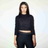 WOOL CASHMERE CREWNECK SWEATER