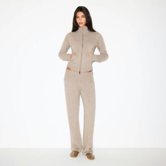 WOOL CASHMERE FOLDOVER PANT