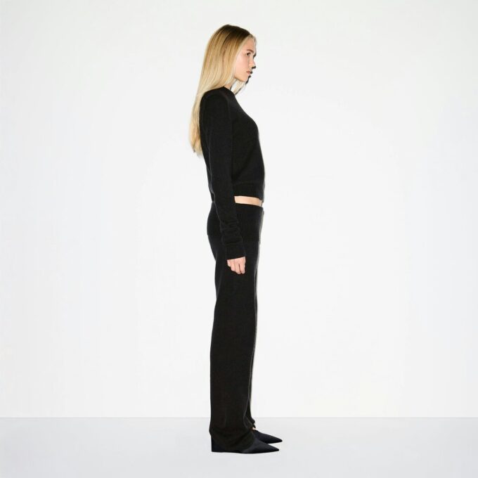 WOOL CASHMERE FOLDOVER PANT