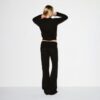 WOOL CASHMERE FOLDOVER PANT