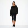 WOOL CASHMERE OVERSIZED V NECK SWEATER