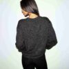 WOOL CASHMERE OVERSIZED V NECK SWEATER