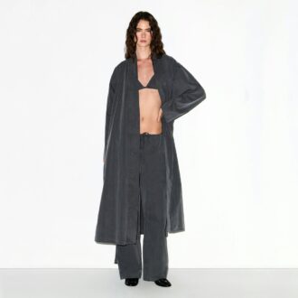 WOVEN LOUNGE LONG ROBE